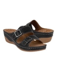 thumbnail image 1 of SANDALIAS DAMA CONFORT FIT 19613 SIMIPIEL NEGRO, 1 of 4