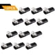 thumbnail image 2 of Conectores de cable LED enchufables TYUMEN 12 piezas Terminales de cable compactos universales de 2 pines y 2 vías No requiere pelado de cables Conectores de cable de resorte sin herramientas Conector, 2 of 5