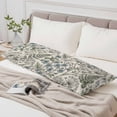thumbnail image 6 of Botanical Herbs Vintage Body Pillow Cover 20 x 54 Inch Decorative Pillow Cover Green Floral Leaves Summer Lumbar Pillowcase Seasonal Rectangle Cushion Case for Couch Sofa Bed Living Room, 6 of 9