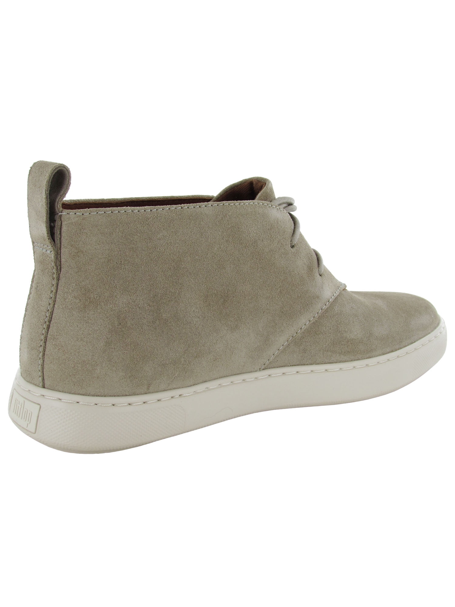Fitflop Mens Zackery Suede Desert Ankle Boot Shoes, Sesami 