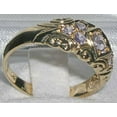 thumbnail image 3 of LBG 14k Yellow Gold Natural Tanzanite Womens Anniversary Ring - Size 5.25, 3 of 5