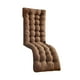 thumbnail image 4 of Cojín para silla de salón, accesorios reclinables, repuesto grueso acolchado, cojín largo para banco, cojín para asiento para luz solar, Patio y hogar Marrón, 4 of 8