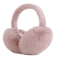 thumbnail image 2 of D-GROEE Women Winter Earmuffs Girl Ski Foldable Ear Covers Plush Ear Warmer Outdoor Earmuff, 2 of 7