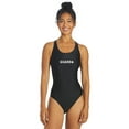 thumbnail image 5 of Sporti Guard Solid Wide Strap One Piece Swimsuit, High Cut, Unpadded, Athletic (Women’s), 5 of 12