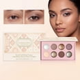 thumbnail image 6 of Everyday Shimmer Eye Makeup Palette, Neutral Glitter Eyeshadow Set with 12 Colors, Natural to Smoky Look Compact for Daily Wear, 6 of 7