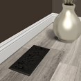 thumbnail image 6 of Imperial RG3375 Cast Iron Wonderland Decorative Floor Register, 4 x 12-Inch, Matte Black, 4 Pack, 6 of 7