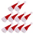 thumbnail image 3 of 10 fundas para botellas de vino con forma de sombrero navideño, ideales para cava, prosecco y vino espumoso., 3 of 7