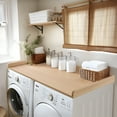 thumbnail image 7 of Kaboon Washer Dryer Countertop with Edge Rails, 27.5" x 54", Light Walnut, 7 of 7