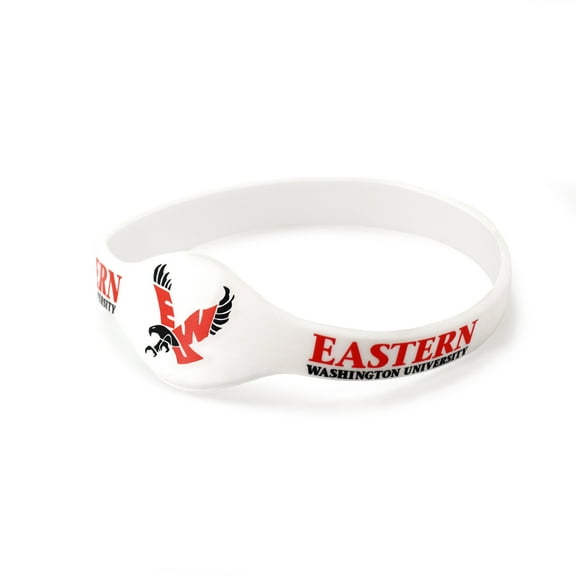 Fan Frenzy Gifts Eastern Washington Eagles Silicone Bracelet Wristband Officially licensed NCAA