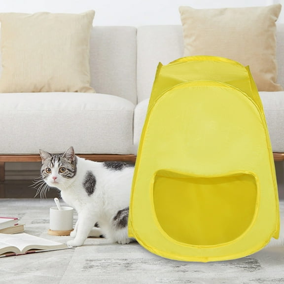 AZXY Small Cat Bed Cave Clearance,Covered Cat Bed Cave,Washable Chew Proof Comfort Dog Beds Small,Warm Pet Bed for Sleeping Indoor On Clearance