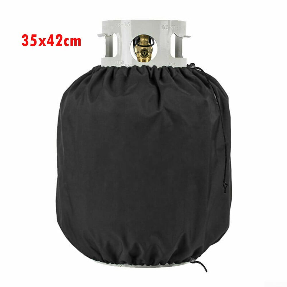 Gas Bottle Cover Oxford Cloth Propane Tank Cover Waterproof Anti UV Protector 