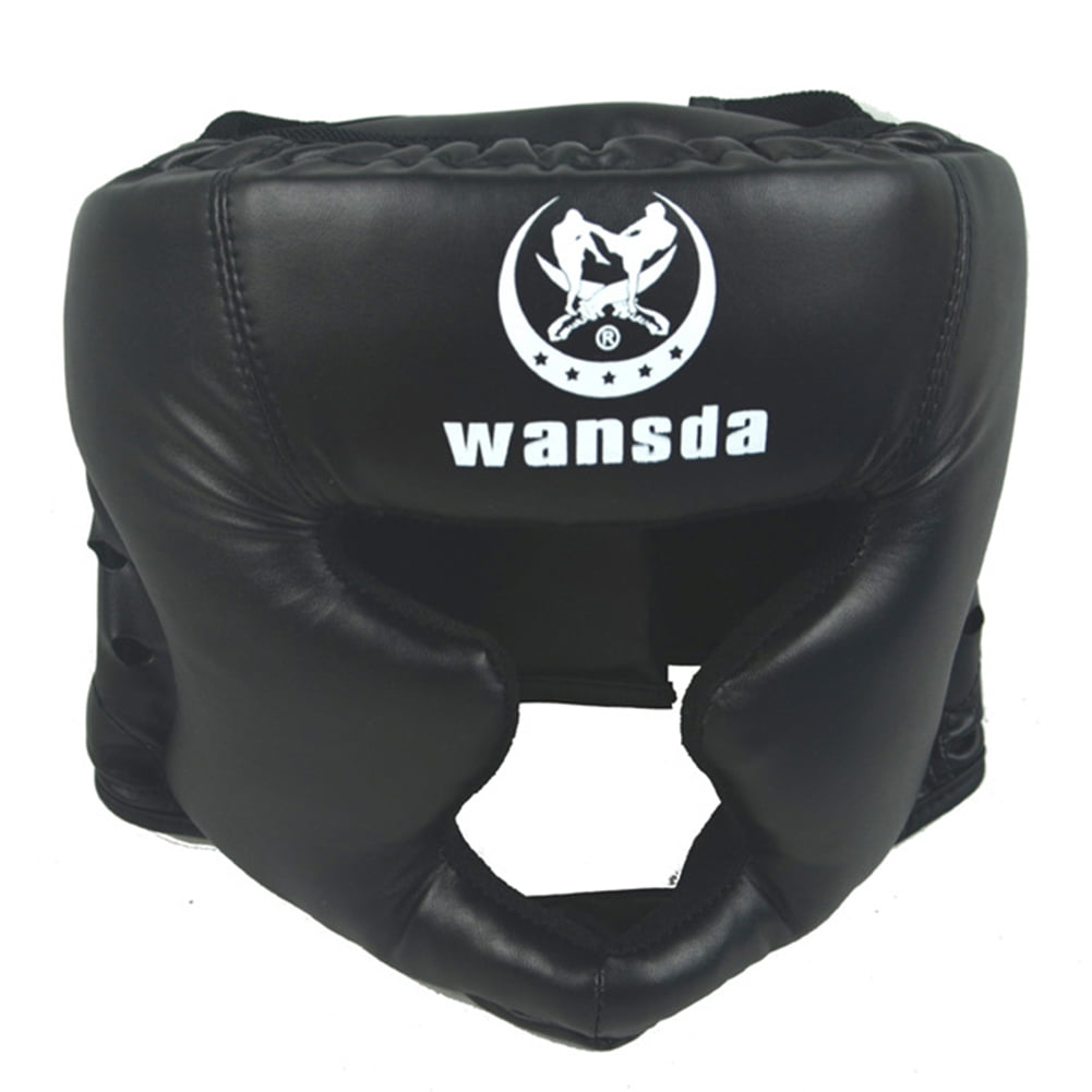 UFC Fighting,Judo,Kickboxing Head Guard Sparring Helmet Boxing Headgear N/P Headguard for Boxing Essential Professional Synthetic Leather Boxing MMA Kickboxing Protector Head Gear MMA Training 