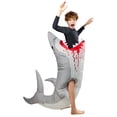 thumbnail image 1 of Rubies Shark Attack Ride-On Inflatable Costume for Kids, Unisex, 1 of 6