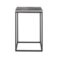 thumbnail image 4 of Table d'Appoint Carrée Moderne Lowell - Faux Béton Foncé, 4 of 8