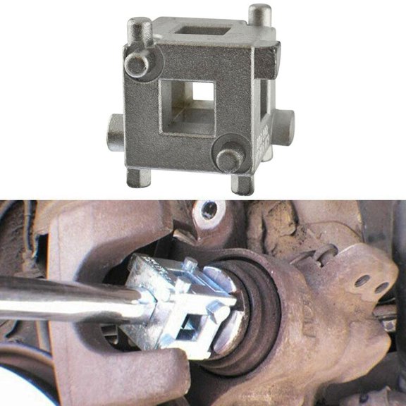 FurNest Disc Brake Piston Caliper Wind Back Tool for Car Rear with Cube Design