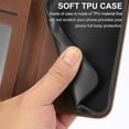 thumbnail image 5 of Funda de piel sintética estilo empresarial para iPhone 14 Plus con tarjetero Lenyard, 5 of 5