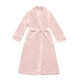 thumbnail image 3 of Fleece Nightgown Long Sleeve Cozy Robes for Women Warm Robe Womens Robes Long Women'S Nightgown, 3 of 3