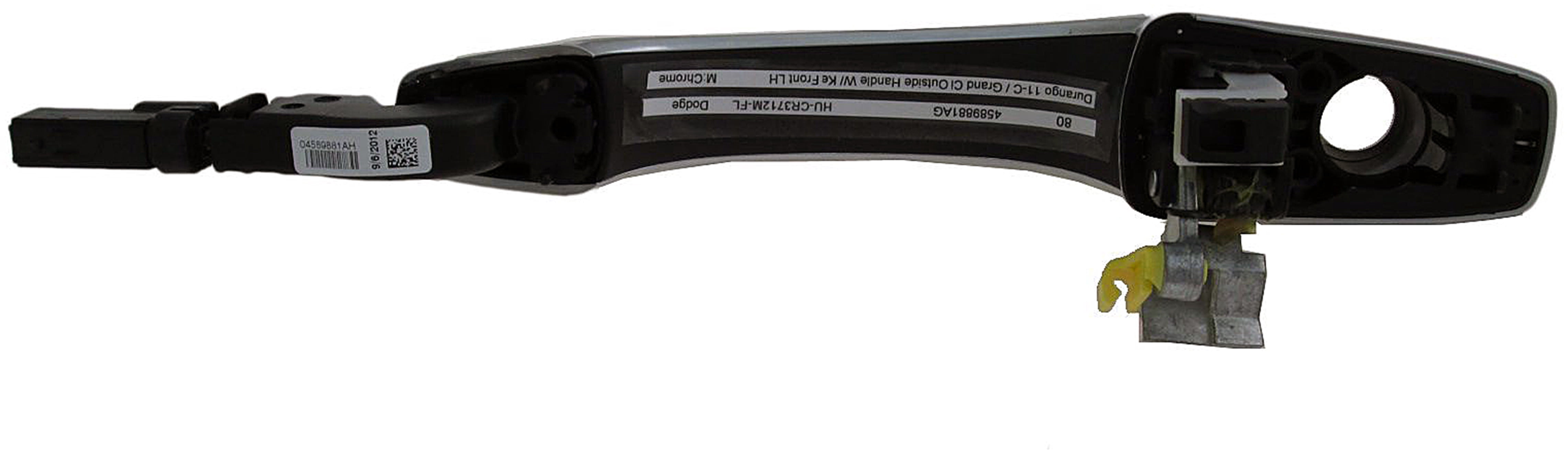 Dorman 96608 Front Driver Side Exterior Door Handle for Specific Dodge / Jeep Models, Chrome