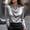 Gray, variant on Women's Elegant Satin Blouse Cowl Neck Ruched Front Draped Long Sleeve Work Office Shirt Top, XL