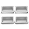 thumbnail image 1 of Raindrops 4Set Trading Card Storage Case Silver Iron Organization Card Games, 1 of 8