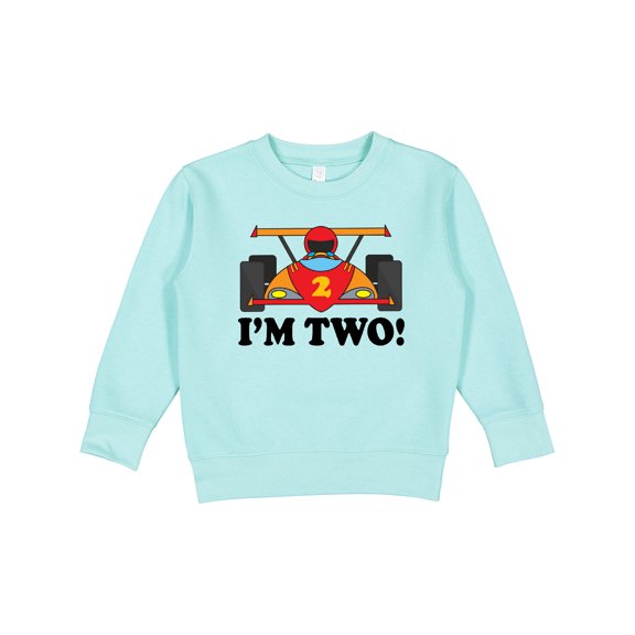 Inktastic Race Car 2nd Birthday Boys Racing Toddler Sweatshirt