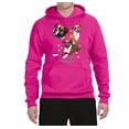 thumbnail image 2 of If It's Not a Boxer It's Just a Dog Gift | Mens Dog Lover Hooded Sweatshirt Graphic Hoodie, Fuschia, Medium, 2 of 3