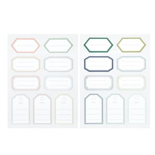 Online Labels - Waterproof Clear Matte Sticker Paper - 100 Sheets