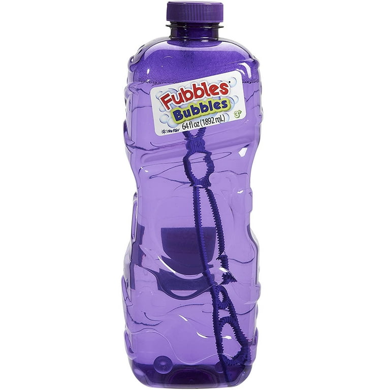 Little Kids Fubbles, Premium Bubble Solution, 64 oz, Bulk
