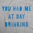 thumbnail image 2 of Mens Fitness Tank You Had Me At Day Drinking Tanktop Funny Beer Wine Drunk Party Shirt, 2 of 8