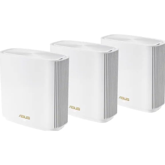 Restored ASUS - ZenWifi XD6 AX5400 Dual-Band Mesh Wi-Fi 6 System (3-Pack) - White (Refurbished)