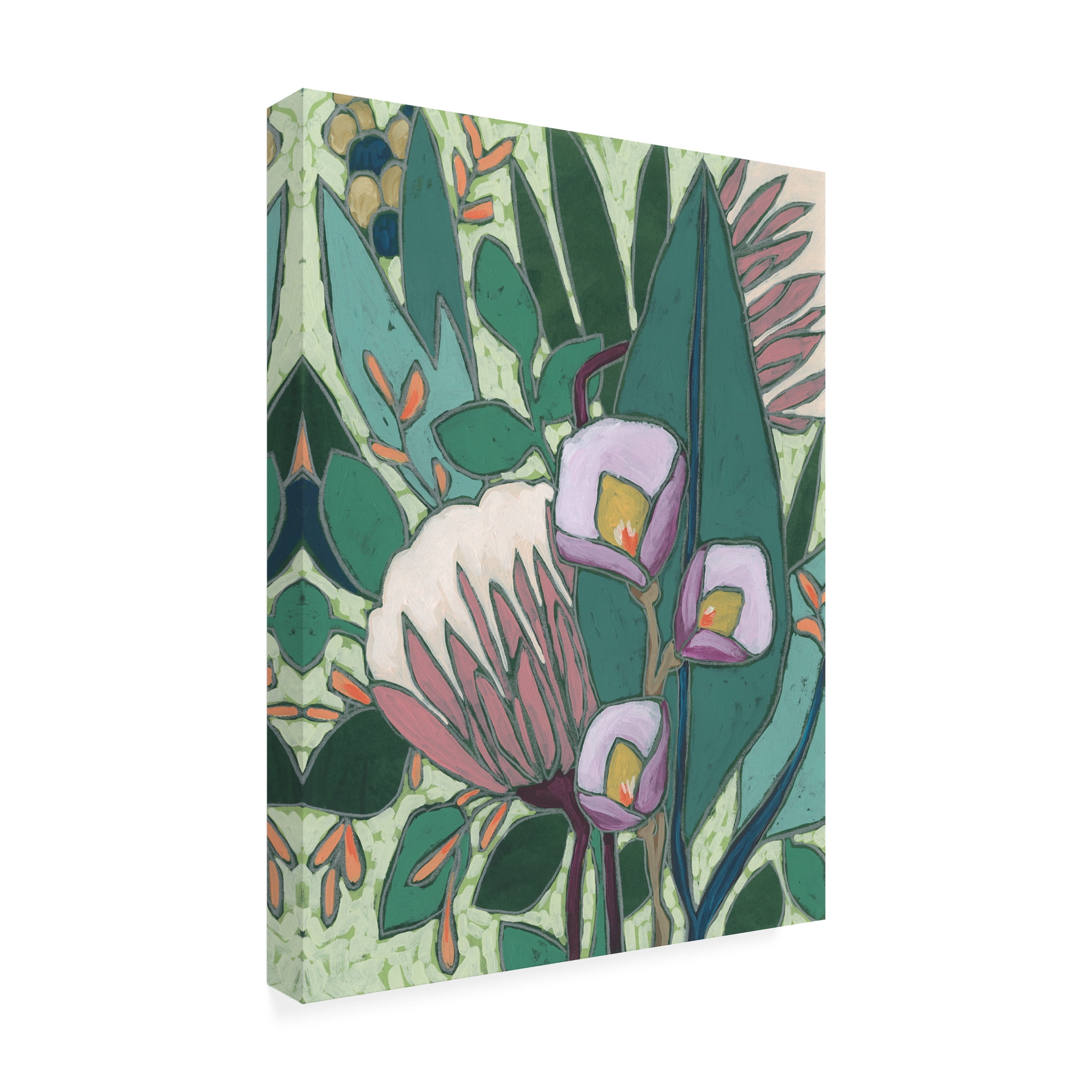 June Erica Vess 'Tropical Reverie II' Canvas Art