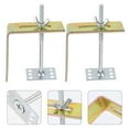 thumbnail image 1 of FESTFENDS 2pcs Undermount Bathroom Sink Hardware Metal for DIY Enthusiasts Projects, 1 of 8