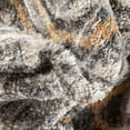 thumbnail image 2 of Well Woven Rohen Grey Golden Rust Moroccan Trellis Modern Area Rug 8x10 (7'10" x 9'10"), 2 of 7