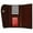 Burgundy, variant on Ladies Checkbook Style Leather Wallet Purse Clutch 2575 CF