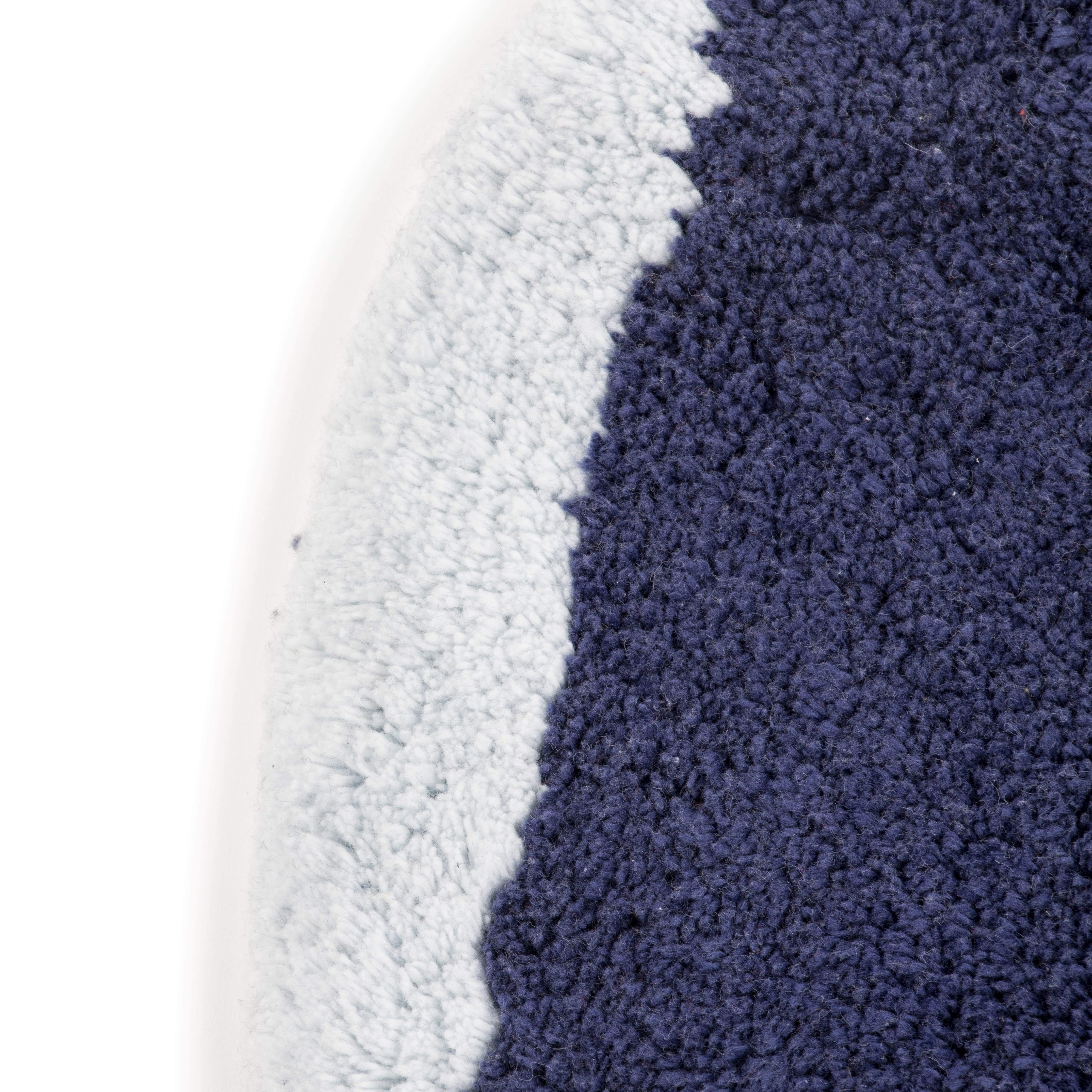 Bluey Kids Tufted Rug, 19" x 22", Cotton, Blue, BBC Studios