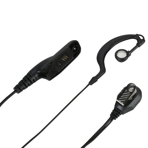 Modular Design Black Earpiece, Talkie Headset, For Bodyguard Ground Staff Security Guard