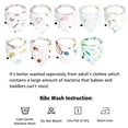 thumbnail image 5 of JML Cotton Baby Bandana Drool Bibs for Boys and Girls, Soothingly Soft Chafe-Free Comfort,Absorbent, Snap for Adjustability- 9 Pack Bibs Set, 5 of 7