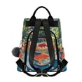 thumbnail image 2 of FORMRS Women's Travel Backpack Purse Anti-Theft Hidden Pockets Casual Shoulder Bag, Art Goldfish Bowl, 2 of 7