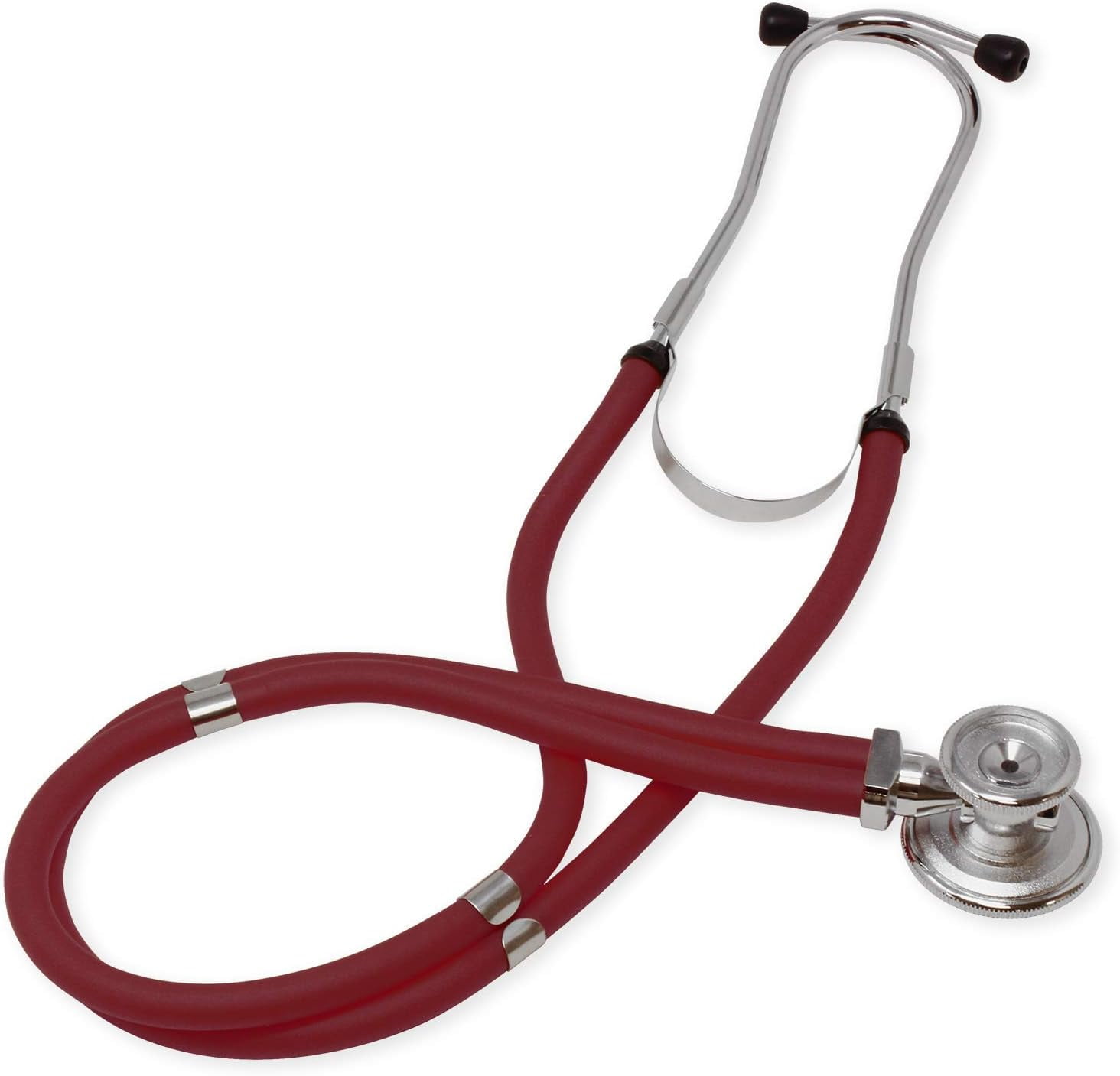 Dixie EMS Blood Pressure and Sprague Stethoscope Kit - Burgundy