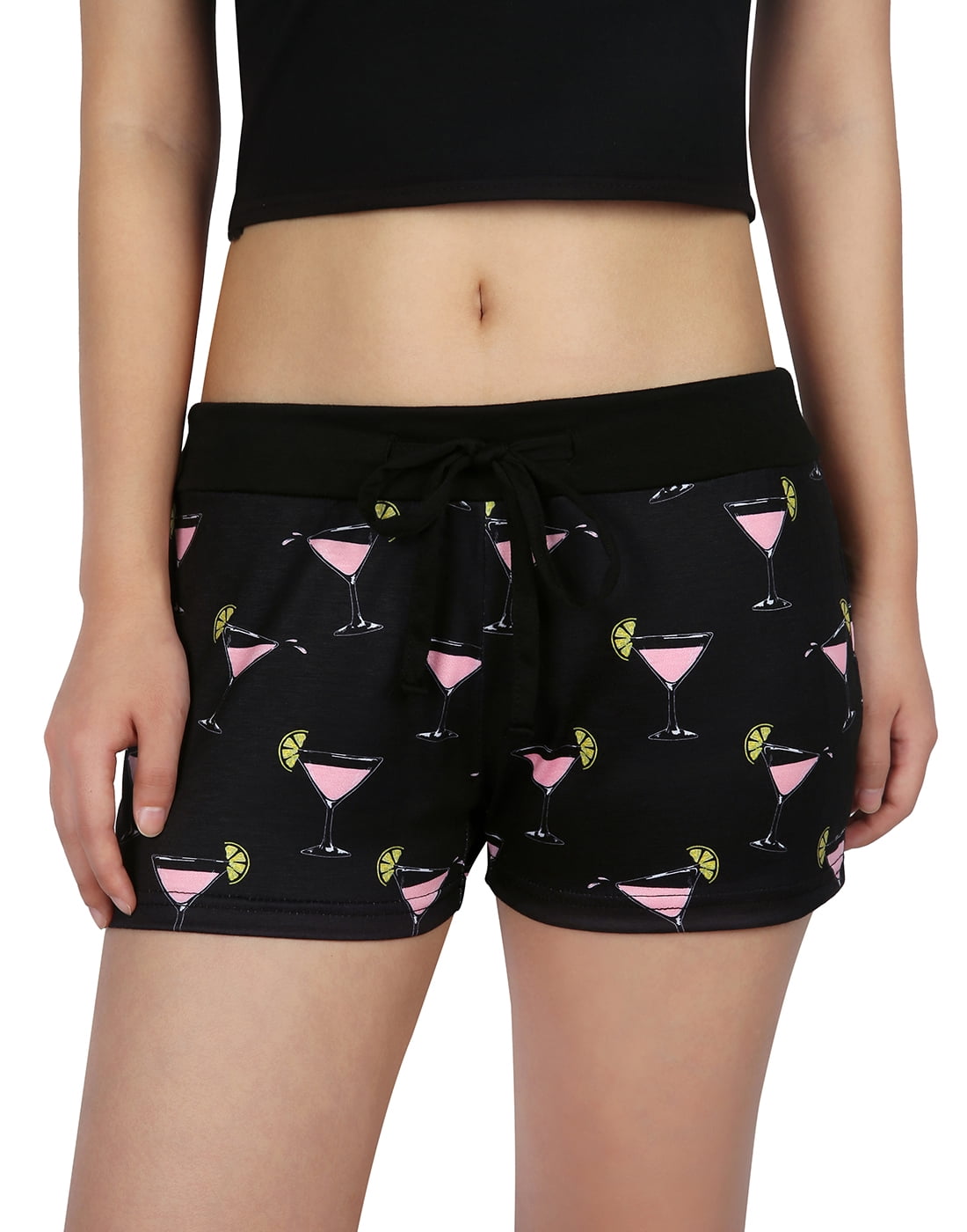 HDE HDE Womens Juniors Pajama Shorts Sleep Wide Waistband Design