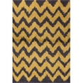 thumbnail image 2 of Well Woven Madison Shag Passion Chevron Modern Light Blue 2' x 7'3" Thick Runner Area Rug, 2 of 2