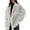 Beige, variant on Faux Fur Coat, Yigetop Women's Faux Coat Long Sleeve Lapel Shaggy Winter Jacket Warm Furry Open Front Outerwear Fur Jacket Beige L