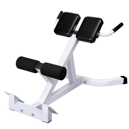 Ktaxon Adjustable Roman Chair 45 Degree Hyperextension Machine