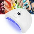 thumbnail image 2 of 48W Intelligent LED UV Gel Lampe Machine de Durcissement Vernis à Ongles Sécheur Manucure Outil 100-240VEU Plug, 2 of 8
