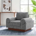 thumbnail image 3 of Oasis Upholstered Fabric Armchair, 3 of 9