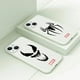 thumbnail image 5 of Soft Back Liquid Case for Apple iPhone 15 Pro Max 12 11 7 6S Plus 13 Mini SE 14 Pro Max XR XS X 8 Marvel Venom Spiderman Coque, 5 of 5