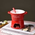 thumbnail image 4 of QualitChoice Atmosphere Hotpot Cup With Fork For Candy Dessert Heating For Candy Dessert red 201-300ml, 4 of 4