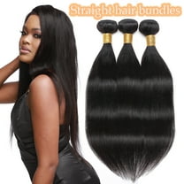 Benehair Malaysian Human Hair Extensions Weave Weft 1/3/4 Bundles Soft Straight/Body Wave Hair 8"-30" US Black