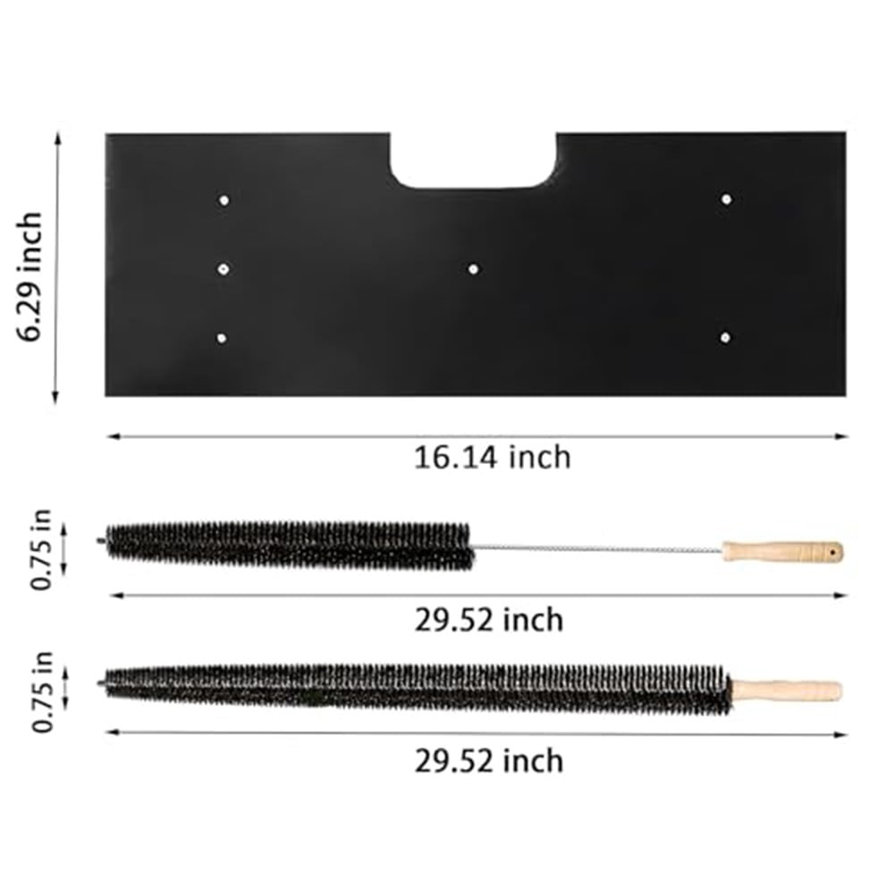 WH01X35719 Dryer Filter Washer Dryer Lint Filter with 2Pcs Dryer Vent Brush