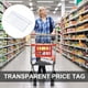 thumbnail image 5 of 30pcs Supermercado Precio Precio Precio Pantalla Pantalla Postal Precio Soporte, 5 of 5